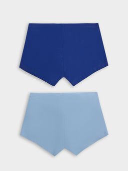 Трусы боксеры мужские в наборе, 2 шт пыльный голубой +гроза 411122-2 - Mark formelle фото 6