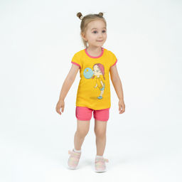 Костюм детский белыйкрасныйвишенки - Утенок фото 3