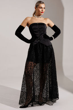 Юбка Мода Юрс 25-2954 черный