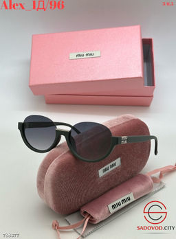 Женские солнцезащитные очки + коробка, футляр, салфетка - Bruno фото 6