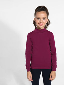 CONTE Хлопковый джемпер-гольф DD 1072 ice cherry