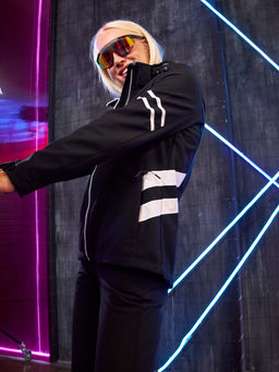 Женская мембранная куртка виндстоппер на флисе Azimuth Заря 124/23982_704 Черный  фото 30