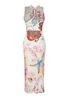 TRENDYOLMILLA Limited Edition Siyah S?rt Detayl? Bodycon Maxi Esnek Orme Elbise TWOSS25EL00484  фото 5