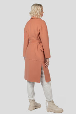 Пальто женское демисезонное (пояс) - El podio фото 6