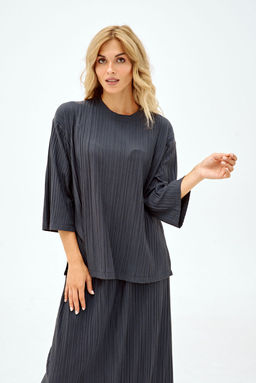 Блуза NIKVA н389 графит