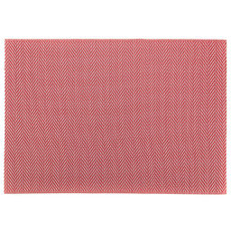 Салфетка под горячее (термосалфетка) Елочка 30х45см ПВХ, красный (Китай)