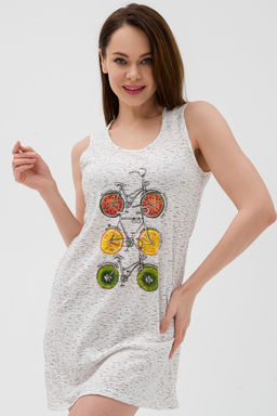 Ночная сорочка из кулирки Fruits&bikes берёзка - Амадэль фото 9
