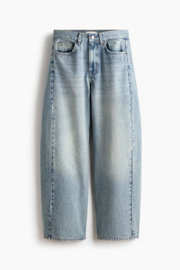 Barrel Regular Waist Jeans - H&m фото 2