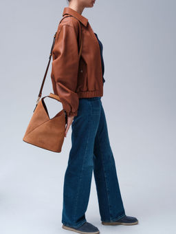 Замшевая сумка Rebecca DBR 31370 вуд  фото 10