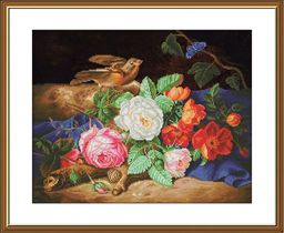 Набор для вышивания Нова Слобода СР 3271 Гармония 35.6 х 28.3 см