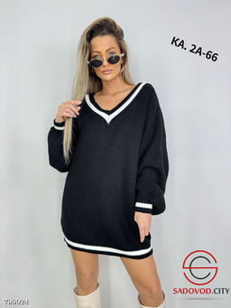 Кофта женская с V-вырезом