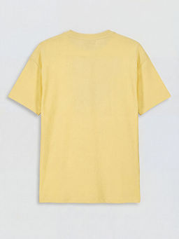 Bisiklet Yaka Bask?l? Erkek ?ocuk Ti??rt