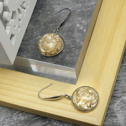 Серьги из муранского стекла MYSTERY LS2034