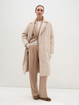 Conso/SL 240116 - beige Утепленное пальто