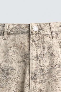 PANTAL?N BAGGY FIT ESTAMPADO ABSTRACTO / Estampado