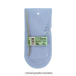 Спицы GAMMA раздельные на леске KNK алюминий d 3.0 мм 50 см 2 шт с фиксатором  фото 4