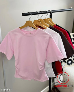 Футболка женская однотонная - Bruno фото 6