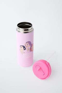 BOTELLA ACERO KPOP DEMON HUNTERS NETFLIX  600ML / Rosa - Zara фото 4