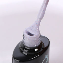 Гель лак для ногтей, с вкраплениями, трехфазный, 8 мл, LED/UV, сиреневый (10)