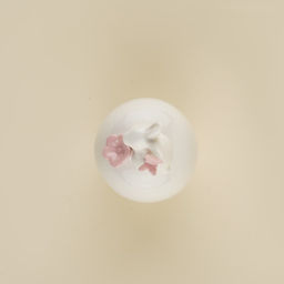 Банка для сыпучих SL Home Лесные кролики, 220 мл, 7.5?16 см, фарфор, белая