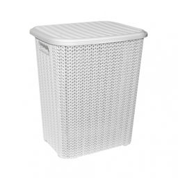 Корзина для белья 40 л "Вязь", арт 2040