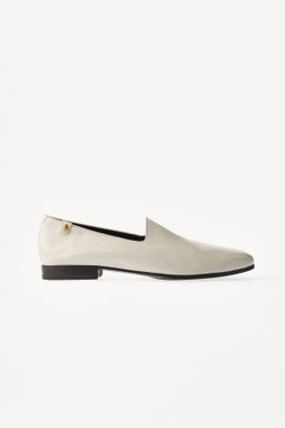 MOCAS?N PIEL ACHAROLADO WILLY CHAVARRIA X ZARA / Blanco Crudo  фото 4