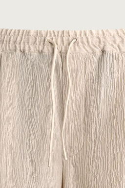 BERMUDA RELAXED FIT RELIEVE / Beige vigor? - Zara фото 7