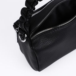 Сумка-багет на молнии, цвет чёрный - Simaland фото 7