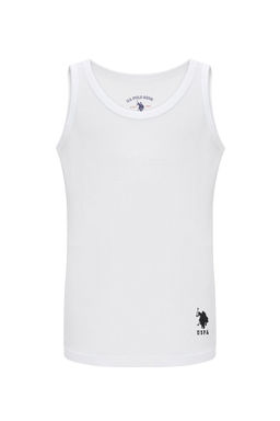 Белый верх нижнего белья для мальчика Неожиданная скидка в корзине - U.s. polo assn фото 2