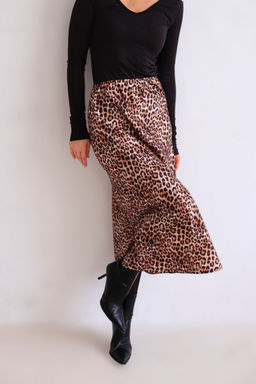 Martichelli Юбка с анималистичным принтом  фото 3