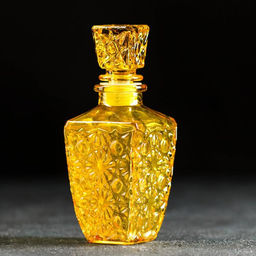 Штоф стеклянный Галерея. Снежинки, 140 мл, h=14 см, цвет МИКС