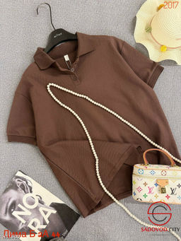 Футболка женская однотонная