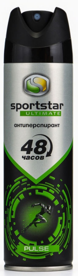 Sport Star дезодорант Антиперспирант мужской "Pulse" (150мл). 12 Акция !!!