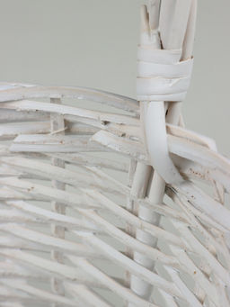 Набор корзин плетёных Flagstaff, ива, 3 шт., белый