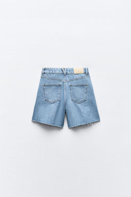 Z1975 HIGH-WAIST SHORTS WITH VENTS AT THE HEM - Zara фото 15