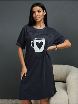 Туника "Кофе" графит