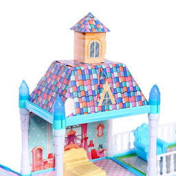 Дом для кукол «Зимний дворец» с куклой, питомцами и аксессуарами