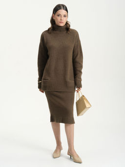 Свитер из пуха яка 5076