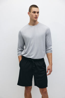 Pantal?n corto de deporte con DryMove Regular Fit - H&m фото 3