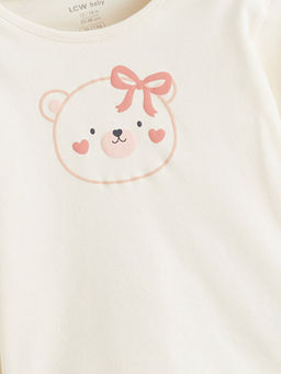K?z Bebek Sweatshirt ve E?ofman Alt? 2li