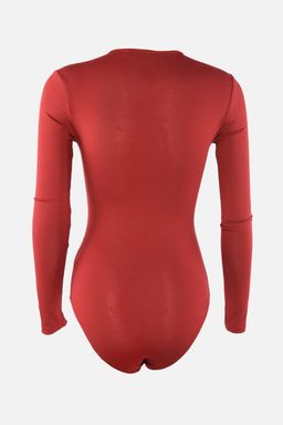 TRENDYOLMILLA Siyah Derin V Yakal? C?tc?tl? Orme Body TPRAW22BD0084  фото 7