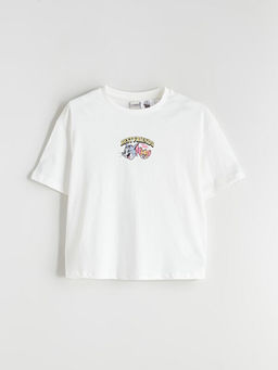 Tom & Jerry Bask?l? K?z ?ocuk Ti??rt