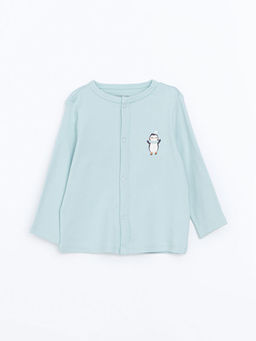 Bisiklet Yaka Erkek Bebek H?rka ve Pantolon 2li