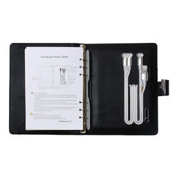 Органайзер на кольцах А5, 140 листов, в клетку, с ручкой, сканером пальца, зарядкой в подарочной коробке, обложка ПВХ, чёрный - Simaland фото 11