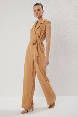 Trendyolmilla Camel More Sustainble Modal Kusakl? Genis Paca Tulum TWOSS25TU00030  фото 2