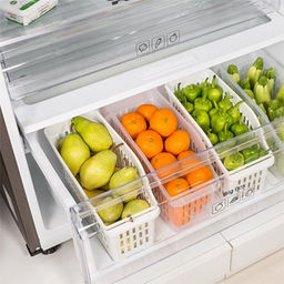 Контейнер-корзинка хозяйственный пластмассовый 12х30х17см (Россия) - Домашняя мода фото 2