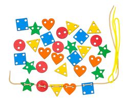 Шнуровка Геометрические фигуры