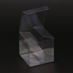 Цена за 5 шт. Складная коробка из PVC, прозрачная, 7?7?7 см - UPAK LAND фото 3