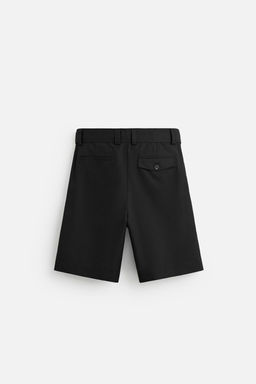 BELTED WIDE-LEG BERMUDA SHORTS - Zara фото 7