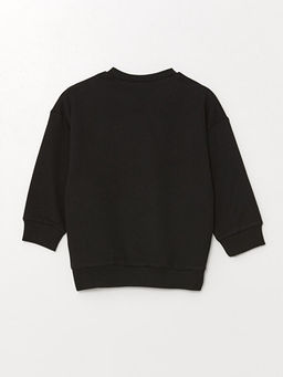 Bisiklet Yaka Uzun Kollu Spiderman Bask?l? Erkek Bebek Sweatshirt - Waikiki фото 2